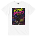 White T-shirt with colorful "King of the Streets" graphic front